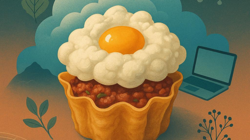 Keto Cloud Egg Lasagna Cups