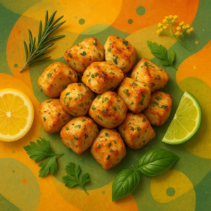 Citrus Herb Keto Chicken Bites