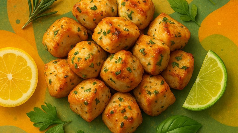 Citrus Herb Keto Chicken Bites