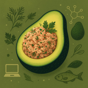 Herbed Tuna-Stuffed Avocados