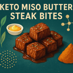 Keto Miso Butter Steak Bites