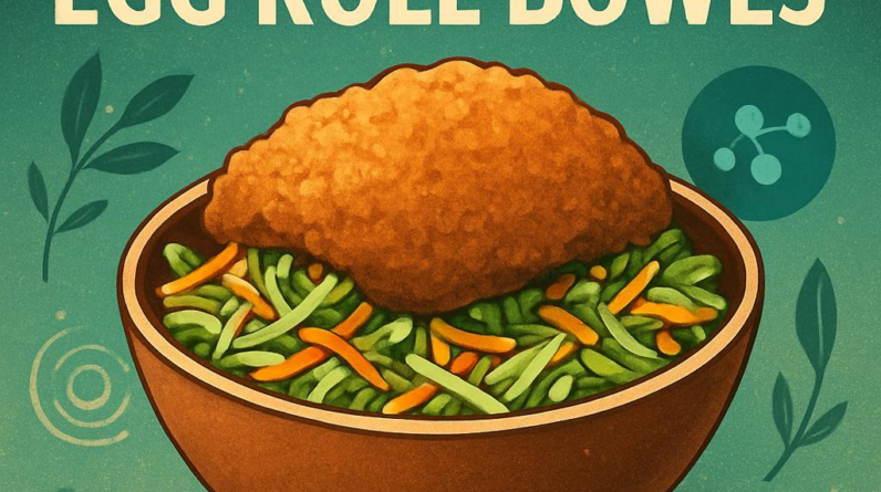 Crispy Keto Egg Roll Bowls