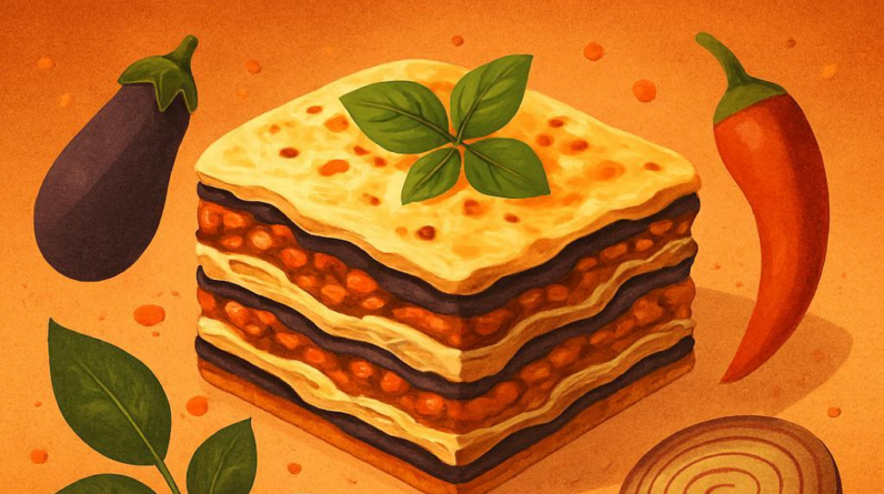 Peppery Keto Eggplant Lasagna