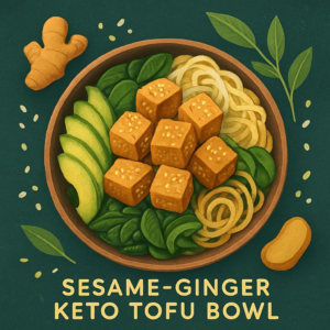 Sesame-Ginger Keto Tofu Bowl - 24116 c73e56a8 sesame ginger keto tofu bowl Sesame-Ginger Keto Tofu Bowl