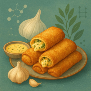 Garlic Butter Keto Eggrolls