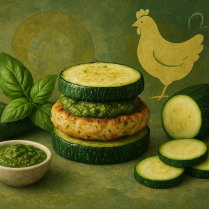 Pesto Chicken Zucchini Sliders - 24143 8e3924ac pesto chicken zucchini sliders Pesto Chicken Zucchini Sliders