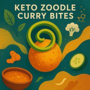 Keto Zoodle Curry Bites