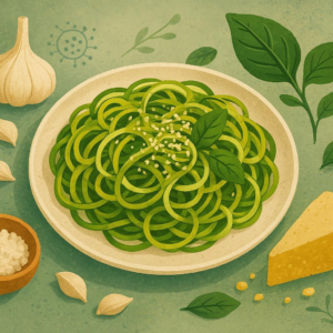 Garlic-Parmesan Basil Zoodles - 24194 9beb521d garlic parmesan basil zoodles Garlic-Parmesan Basil Zoodles