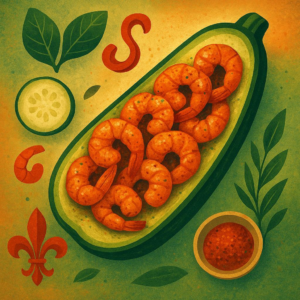 Cajun Shrimp Zucchini Boats