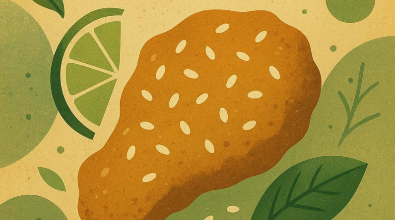 Keto Sesame-Lime Chicken Bites