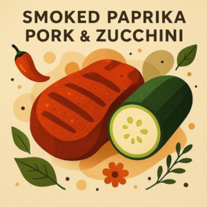 Smoked Paprika Pork & Zucchini