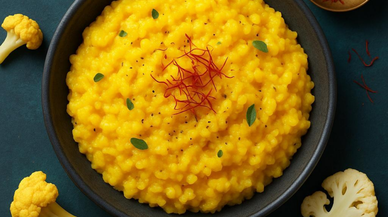 Keto Saffron Cauli Risotto