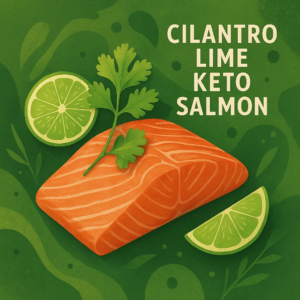 Cilantro Lime Keto Salmon