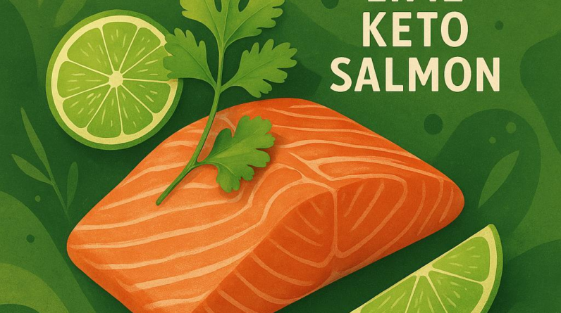 Cilantro Lime Keto Salmon