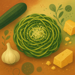 Garlic-Parmesan Zucchini Nests - 24297 3f187649 garlic parmesan zucchini nests Garlic-Parmesan Zucchini Nests