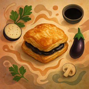 Umami Keto Eggplant Puffs