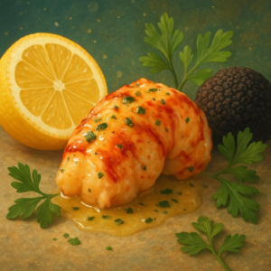 Truffle-Butter Lobster Bites
A keto-friendly appetizer: bite-sized lobster tossed in melted truffle butter with garlic and parsley, served with lemon - 24303 92fbce50 truffle butter lobster bitesa keto friendly appetizer bite sized lobster tossed in melted truffle butter with garlic and parsley served with lemon Truffle-Butter Lobster Bites
A keto-friendly appetizer: bite-sized lobster tossed in melted truffle butter with garlic and parsley, served with lemon