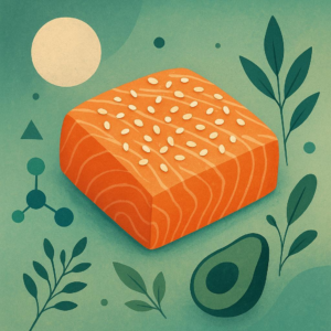 Keto Sesame Salmon Bites
