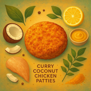 Curry Coconut Chicken Patties