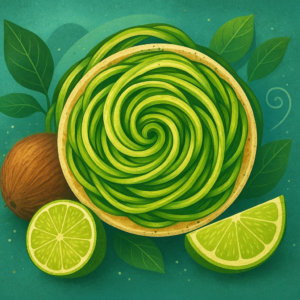 Coconut Lime Zoodle Bake