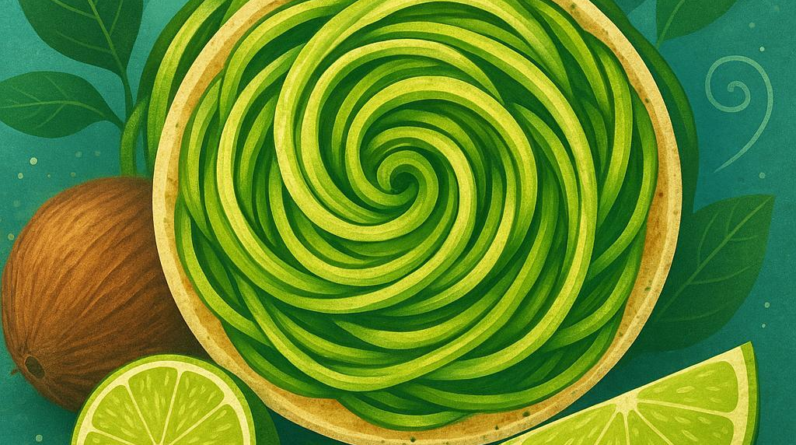 Coconut Lime Zoodle Bake