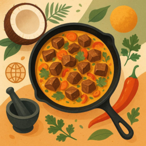 Coconut Curry Beef Skillet