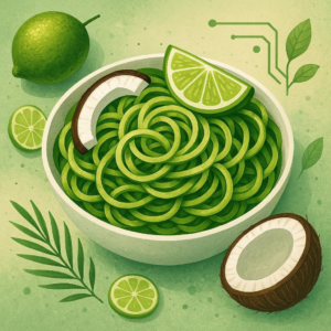 Coconut Lime Zoodle Bowl