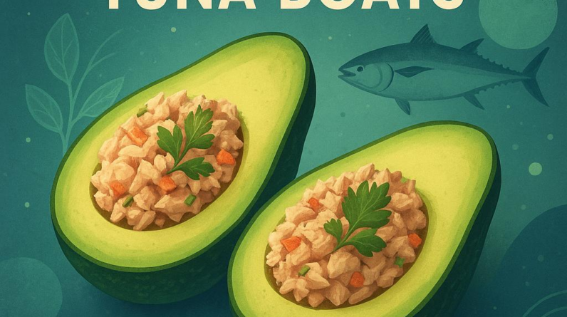Keto Avocado Tuna Boats