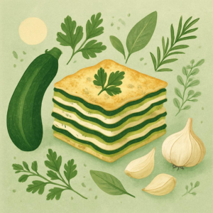 Herb-Garlic Zucchini Lasagna