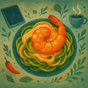 Cajun Creamed Shrimp Zoodles - 24414 8e30a239 cajun creamed shrimp zoodles Cajun Creamed Shrimp Zoodles