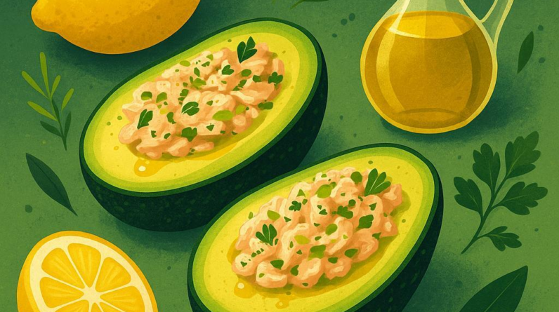 Zesty Tuna Avocado Boats
A keto-friendly starter: tuna salad stuffed into halved avocados, topped with lemon juice, olive oil, and herbs - 24447 e021eea5 zesty tuna avocado boatsa keto friendly starter tuna salad stuffed into halved avocados topped with lemon juice olive oil and herbs Zesty Tuna Avocado Boats
A keto-friendly starter: tuna salad stuffed into halved avocados, topped with lemon juice, olive oil, and herbs