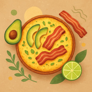 Zesty Avocado Bacon Frittata - 24453 b262efea zesty avocado bacon frittata Zesty Avocado Bacon Frittata