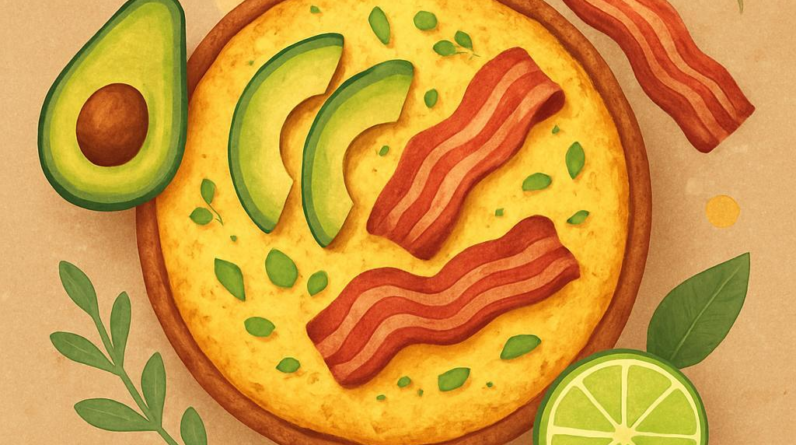 Zesty Avocado Bacon Frittata - 24453 b262efea zesty avocado bacon frittata Zesty Avocado Bacon Frittata
