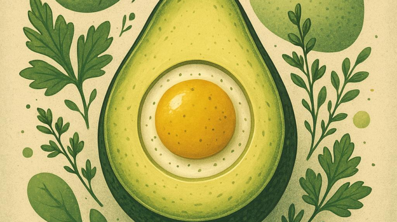 Herbed Avocado Egg Cups