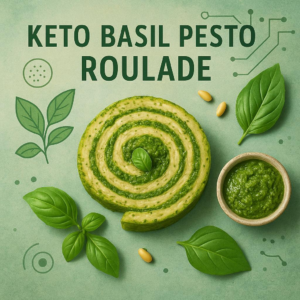 Keto Basil Pesto Roulade