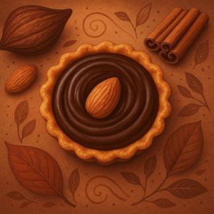 Cocoa-Cinnamon Almond Tartlets
