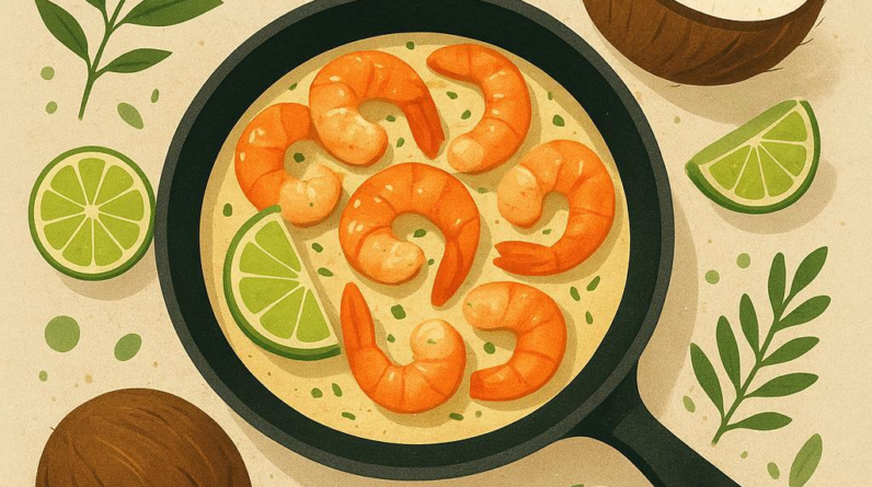 Coconut Lime Shrimp Skillet - 24489 271ebaaa coconut lime shrimp skillet Coconut Lime Shrimp Skillet