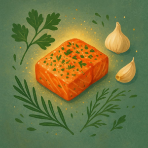 Herbed Garlic Salmon Bites - 24501 37cba1bc herbed garlic salmon bites Herbed Garlic Salmon Bites
