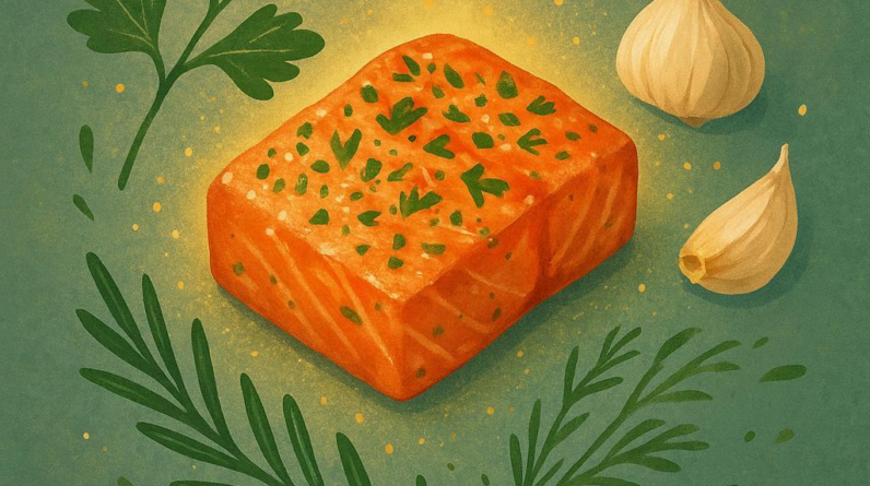 Herbed Garlic Salmon Bites - 24501 37cba1bc herbed garlic salmon bites Herbed Garlic Salmon Bites