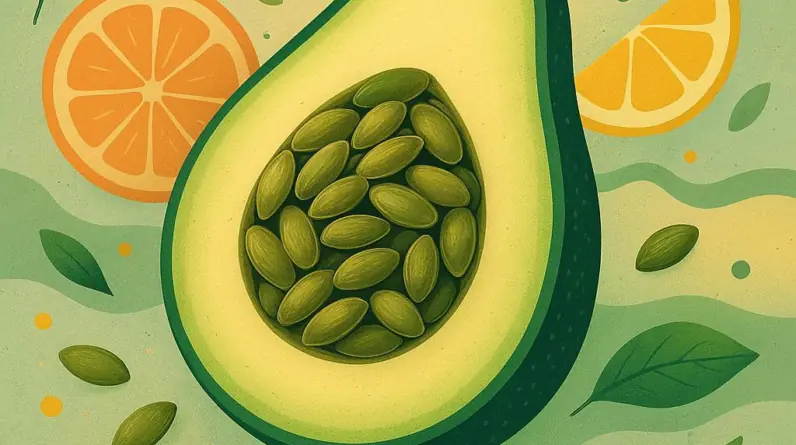 Zesty Pepita-Stuffed Avocado - 24510 21adaa3a zesty pepita stuffed avocado Zesty Pepita-Stuffed Avocado