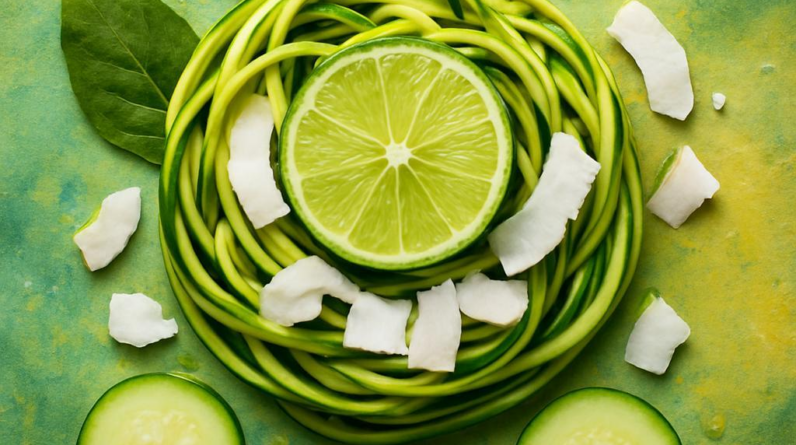 Coconut Lime Zucchini Nests - 24534 de180fa4 coconut lime zucchini nests Coconut Lime Zucchini Nests