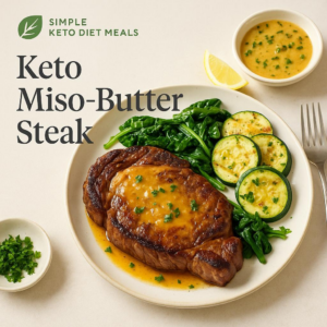 Keto Miso-Butter Steak