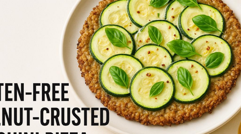 Gluten-Free Walnut-Crusted Zucchini Pizza - 24549 bd6e54ad gluten free walnut crusted zucchini pizza Gluten-Free Walnut-Crusted Zucchini Pizza