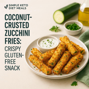 Coconut-Crusted Zucchini Fries: Crispy Gluten-Free Snack