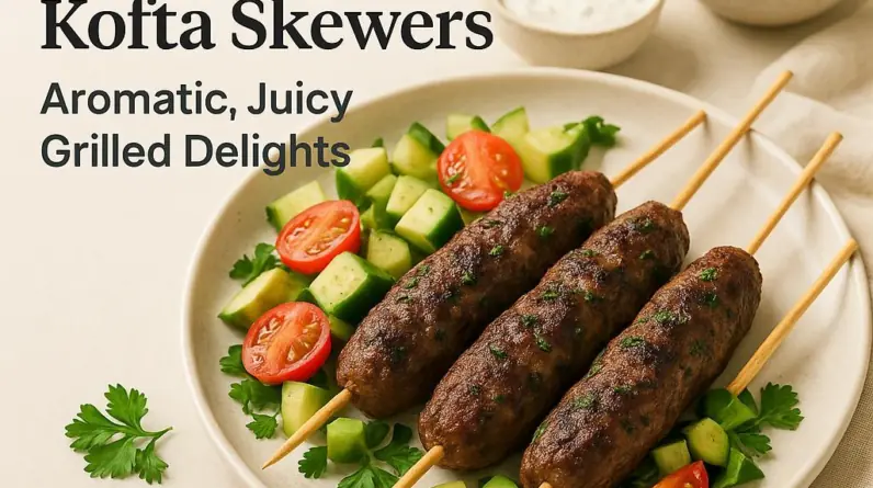 Herbed Lamb Kofta Skewers: Aromatic, Juicy Grilled Delights