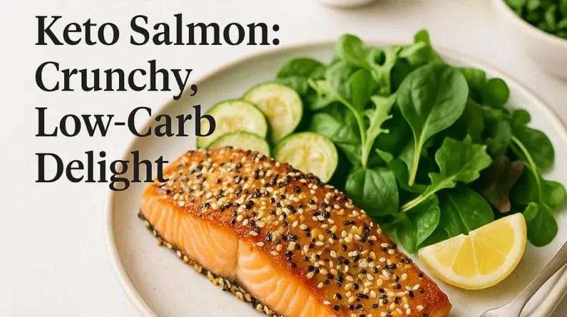 Sesame-Crusted Keto Salmon: Crunchy, Low-Carb Delight - 24601 218881fc sesame crusted keto salmon crunchy low carb delight Sesame-Crusted Keto Salmon: Crunchy, Low-Carb Delight
