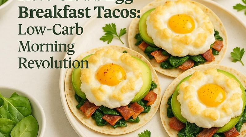 Keto Cloud Egg Breakfast Tacos: Low-Carb Morning Revolution - 24695 2dfb5968 keto cloud egg breakfast tacos low carb morning revolution Keto Cloud Egg Breakfast Tacos: Low-Carb Morning Revolution
